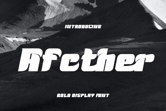 Aftcher Font for Bold and Attention-Grabbing Designs