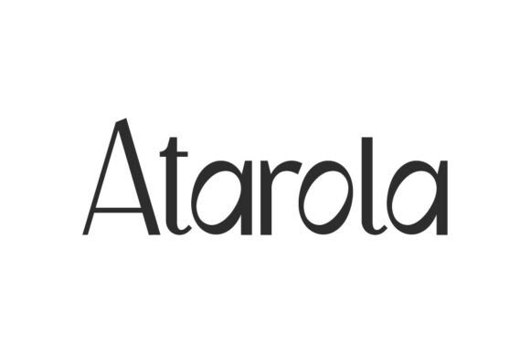 Atarola: A Sleek Display Font for Modern Branding