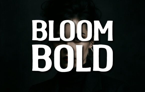 Bloom Bold: A Handcrafted Display Font for Creative Makers