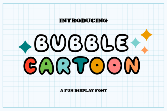 Bubble Cartoon: The Playful Typeface for Creative Makers