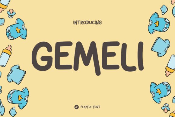 Gemeli: A Playful Handwritten Font for Your Brand