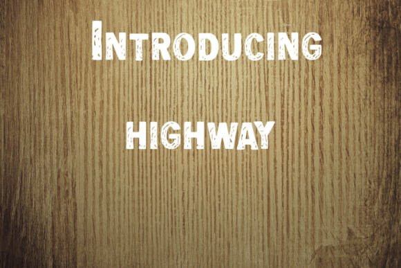 Highway Font for Bold Branding and Creative Projects