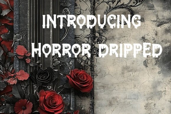 Horror Dripped Font for Terrifying Brand Campaigns