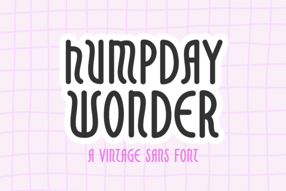 Humpday Wonder Font for Vintage-Inspired Web Design