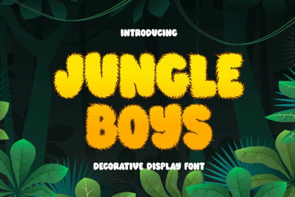 Jungle Boys Font for Bold Editorial Designs