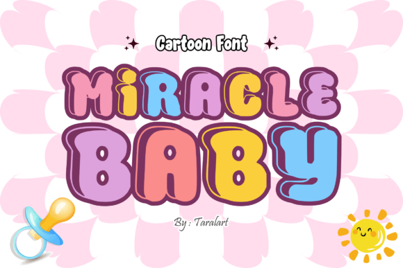 Miraclebaby Regular: A Playful Font for Kids-Themed Campaigns