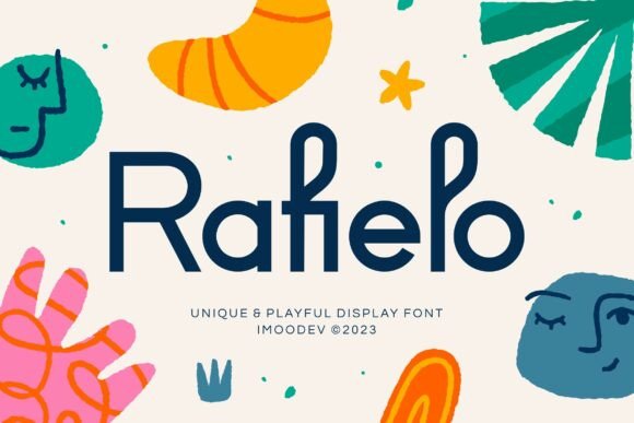 Rafielo Typeface for Handmade Creations and Branding