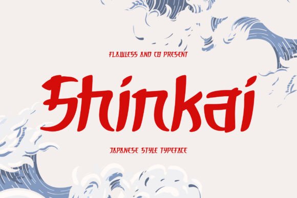 Shinkai: A Bold Japanese-Style Typeface for Modern Editorial Design