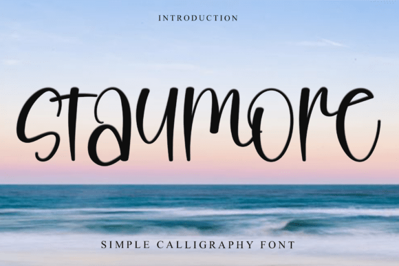 Staymore: The Premium Display Font for Polished Branding