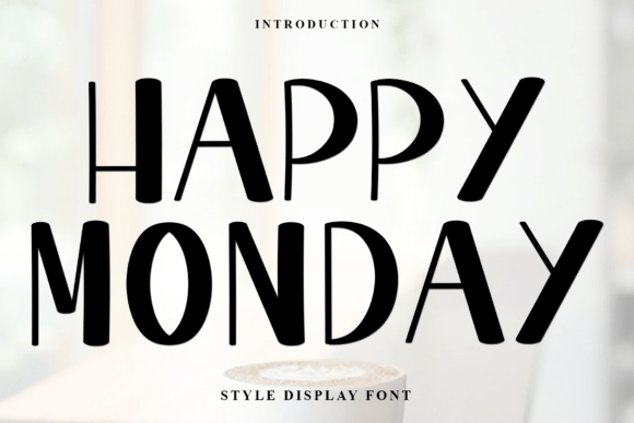 Summer Monday: A Festive Typeface for Creative Branding