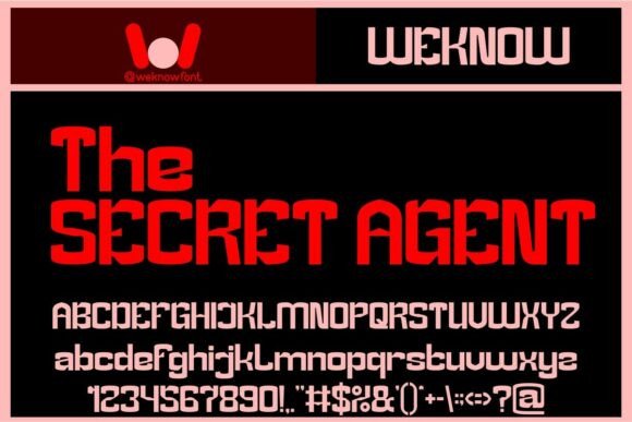 The Secret Agent Font for a Polished Brand Look