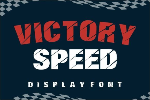 Victory Speed Font for Professional Branding and Design