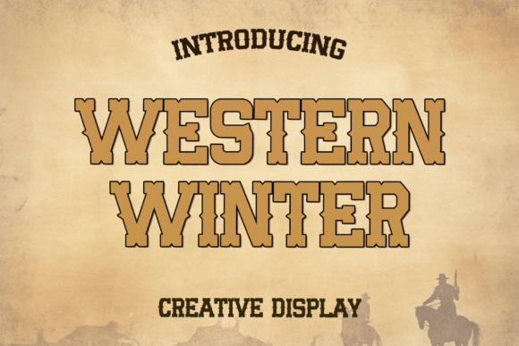 Western Winter: A Bold Typeface for Editorial Design